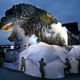 Illustration for article titled Giant Godzilla Head Warmly Welcomes You To Tokyo!